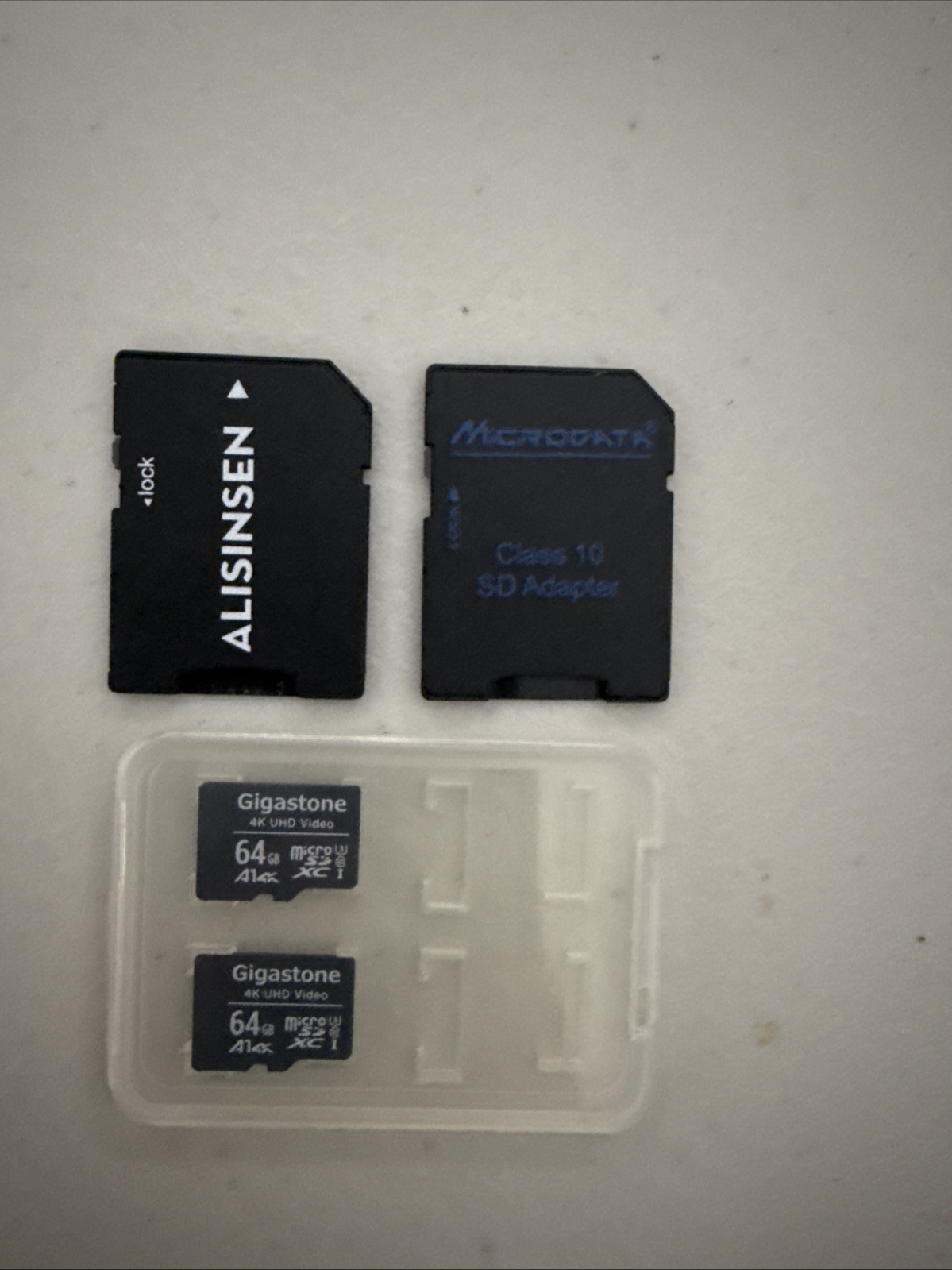 Gigastone 64GB 2-Pack Micro SD Card, 4K UHD Video, Surveillance Security Cam Mem