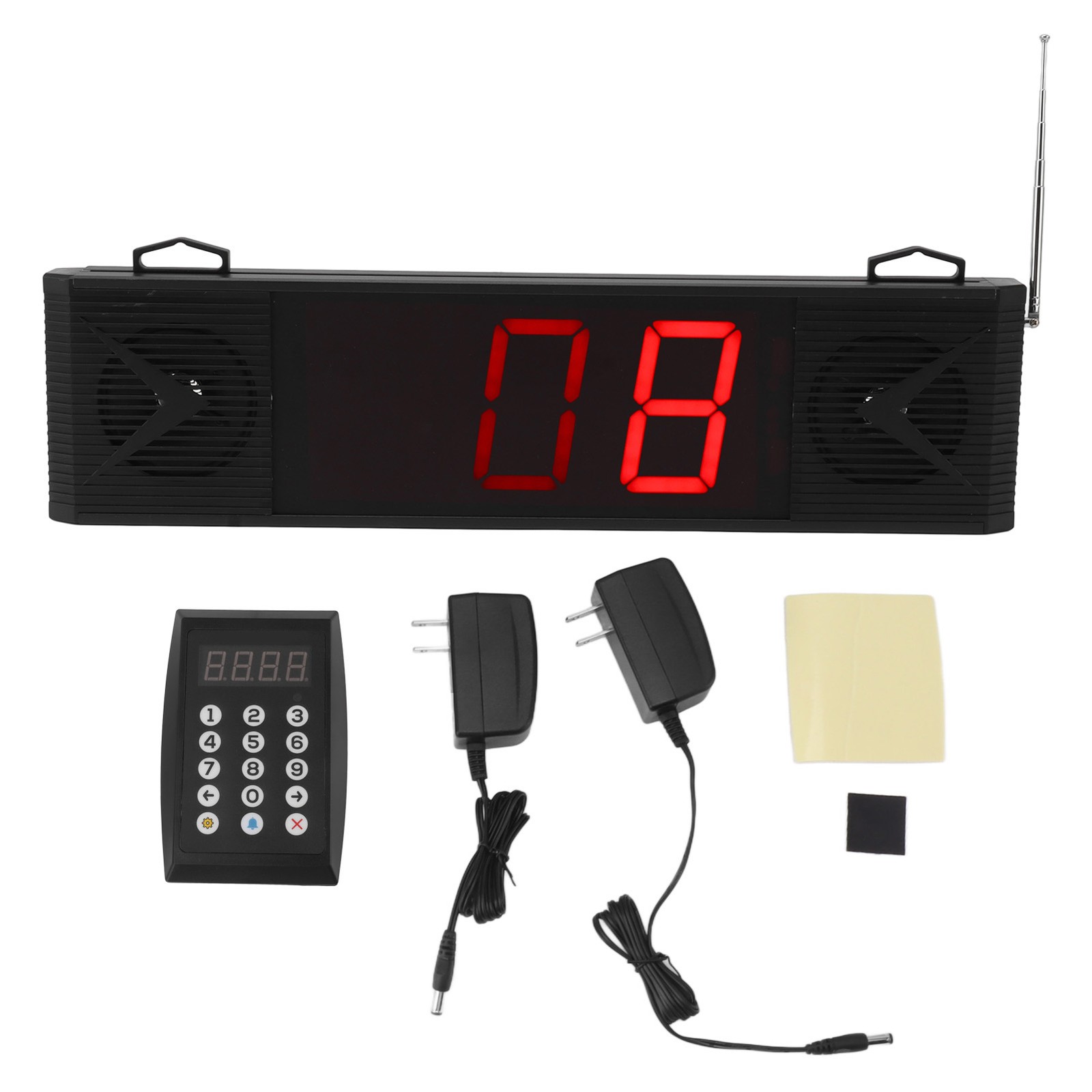 Queue Calling System Loud Speaker Screen 3 Digits Take A Number System V1