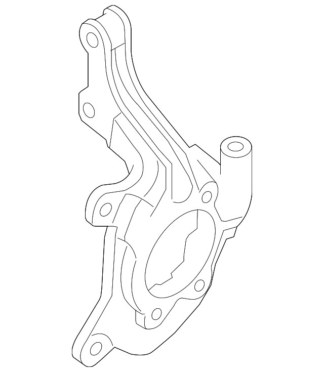 Genuine Nissan Steering Knuckle 40015-4BA0A