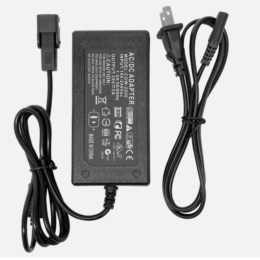 Power Recliner Power Supply AC/DC Switching Transformer 2-pin 29V 2A Adapter NEW