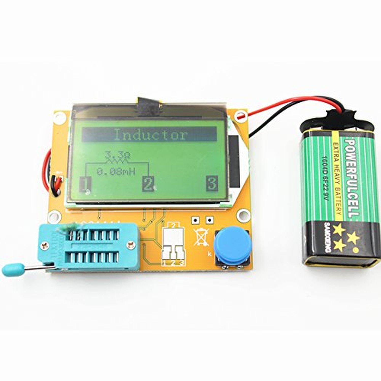 Multifunction Meter DIY kit, ACEIRMC Mega 328 Graphic Transistor Tester, NPN ...