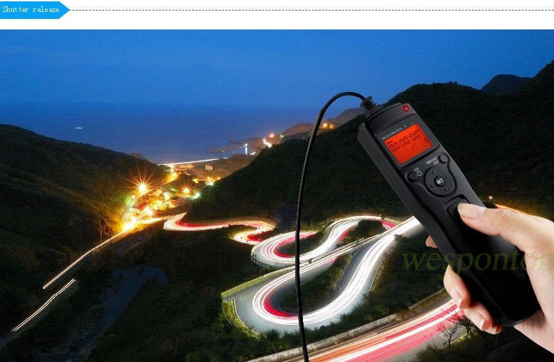 LCD Timer shutter Remote for Canon EOS 5D II 6D 7D 20D 30D 40D 50D D30 D60 DC275