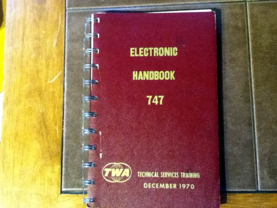 TWA Boeing 747 Electronic  Handbook