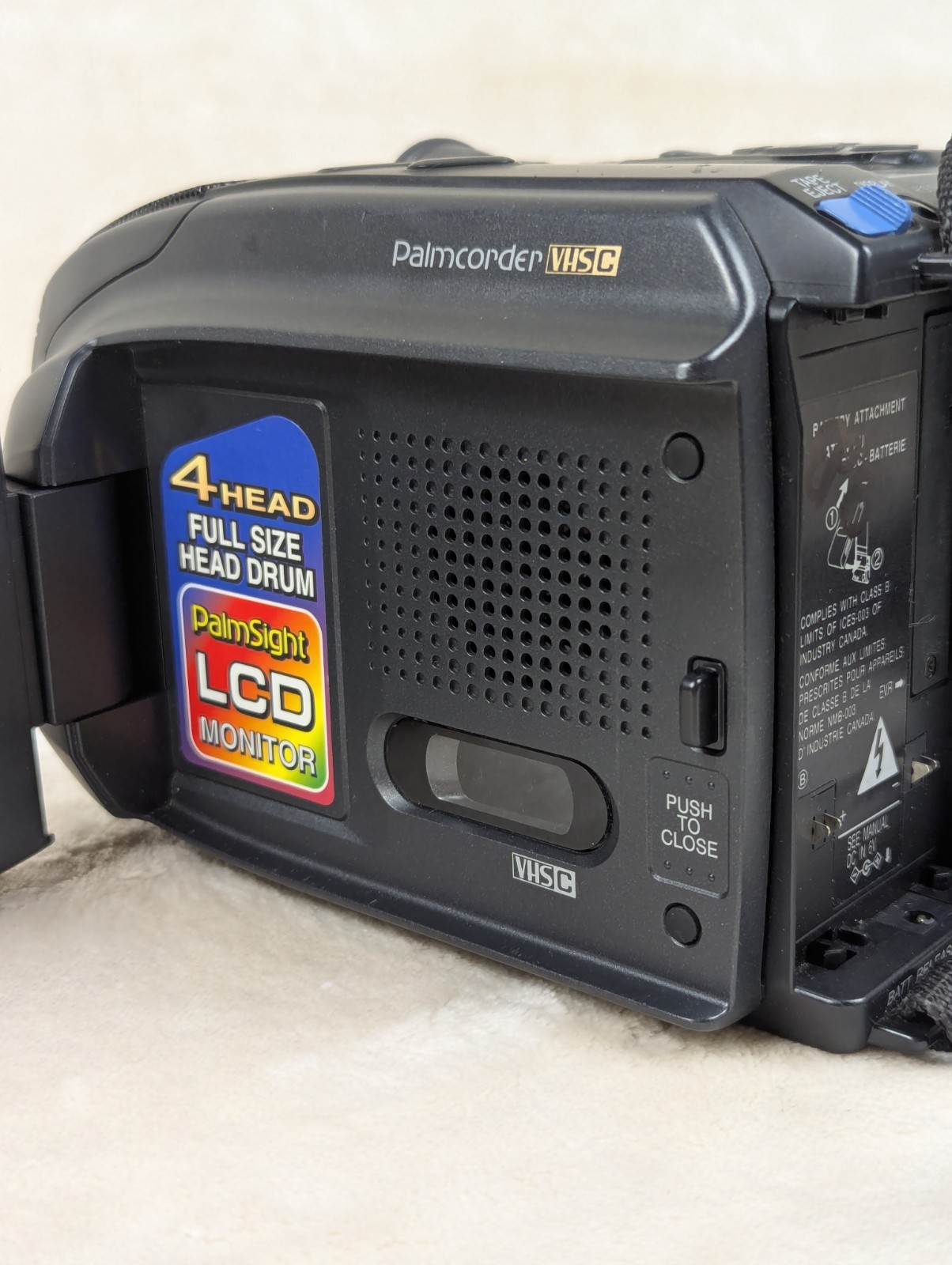 Panasonic PalmSight PV-L457 (Untested)