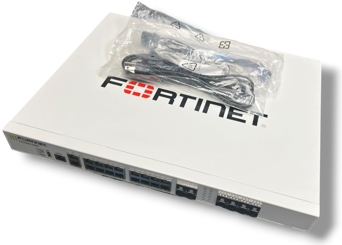 Fortinet FortiGate FG-200F Network Security Firewall (SUPPORT UNTIL 5/22/2027)