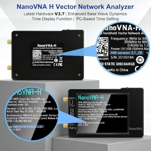 Vector Network Analyzer 9KHz-1.5GHz HF VHF UHF Antenna Analyzer SWR Phase Delay