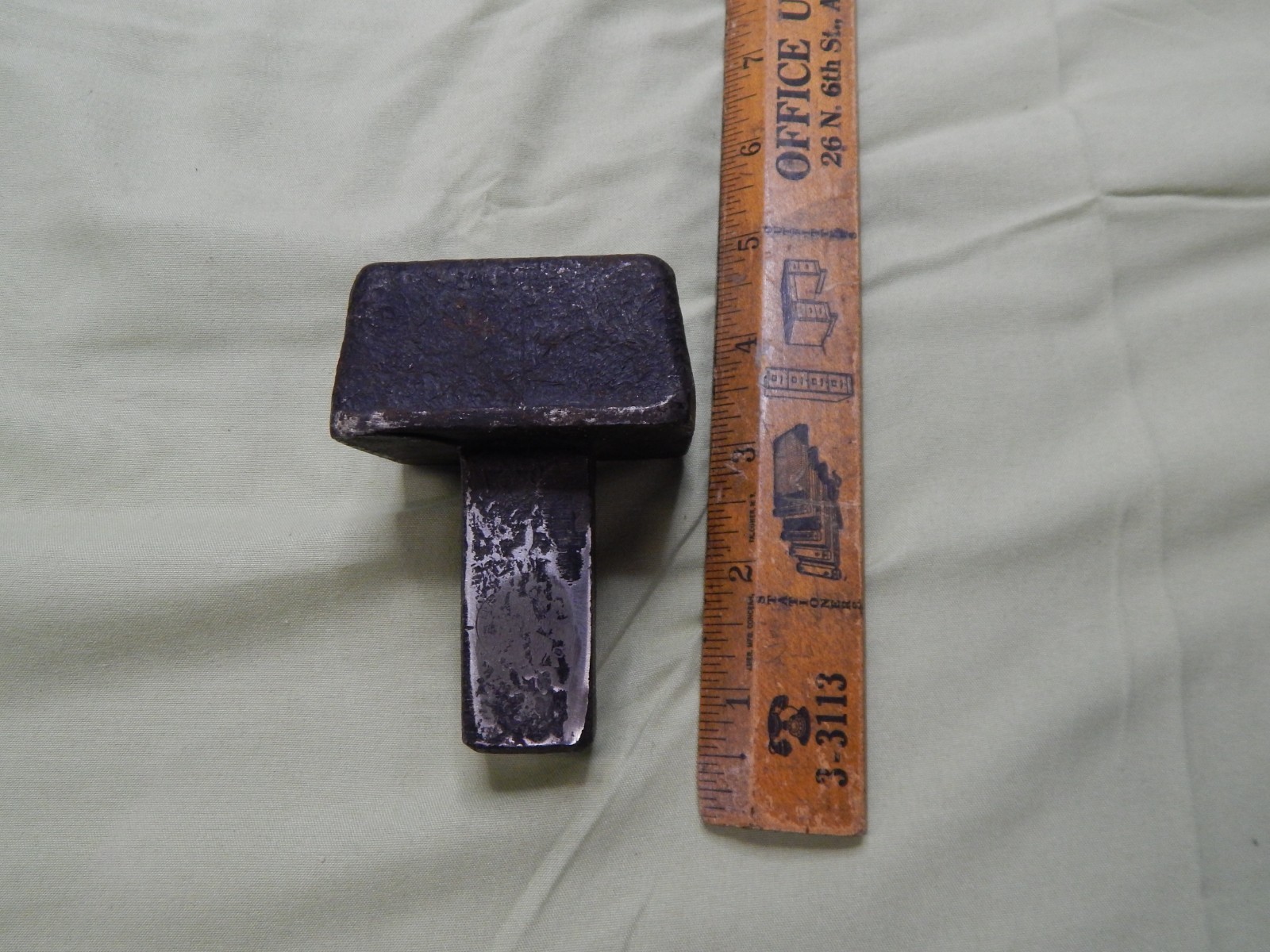 Heller Bros, Blacksmith Hardy ⅝ Bottom Swage, (Hardie)