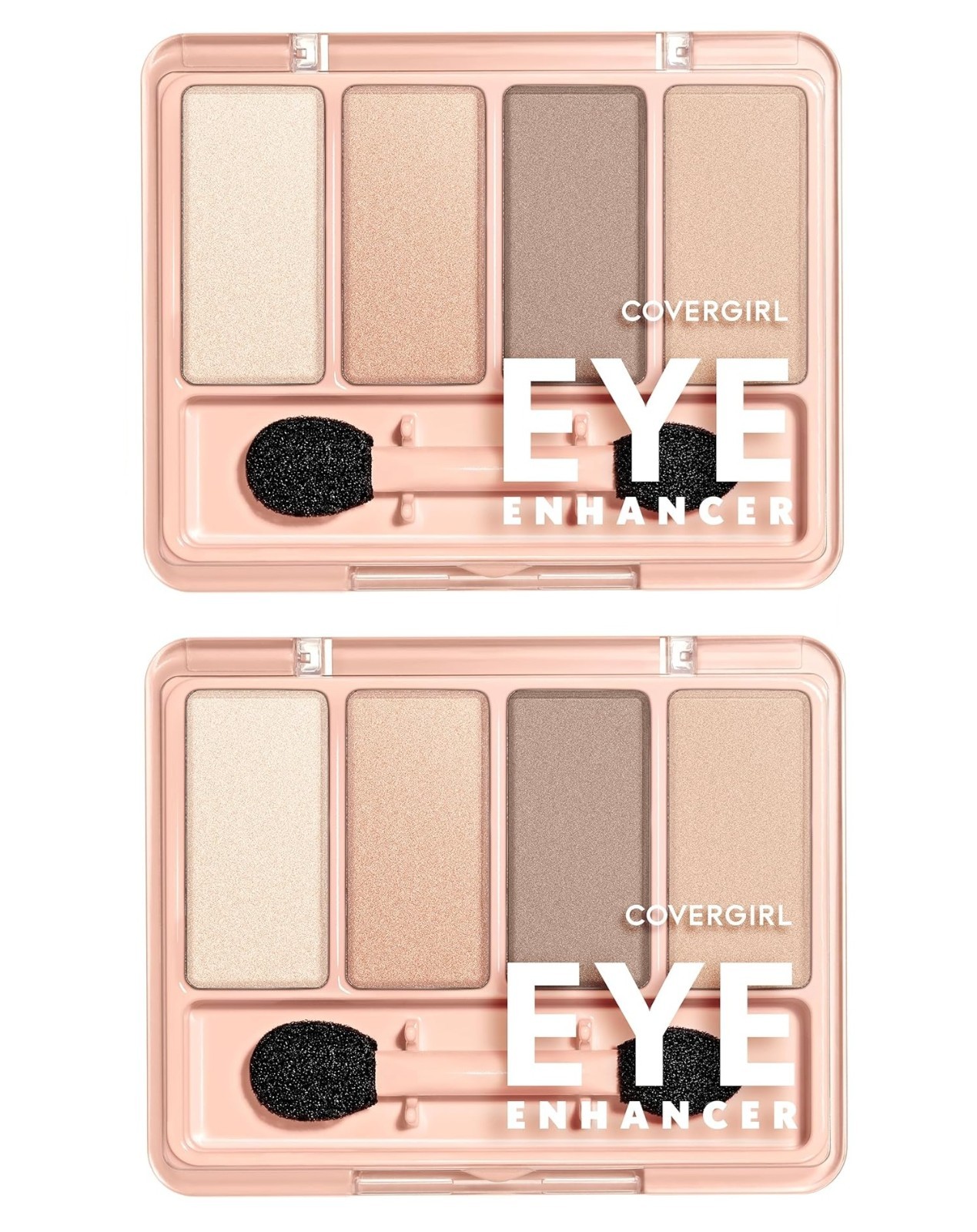 2-PACK Covergirl Eye Enhancer Eyeshadow 280 Natural Nudes .19 oz NEW