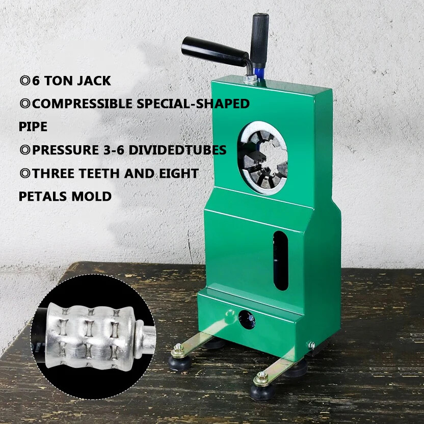 Manual Pipe Press Hydraulic Portable Air-conditioning Pipe Head Crimping Machine