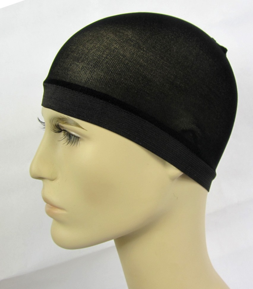 Lot of 2 hat-Band  Wave Cap Stocking Dome Caps, Wide elastic band ---MH1126A