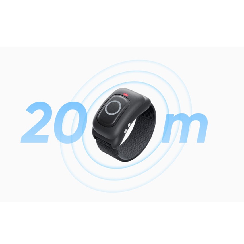 Remote Control Ring 20m Long-Range for Insta360/GO Ultra/X5/Ace Pro 2