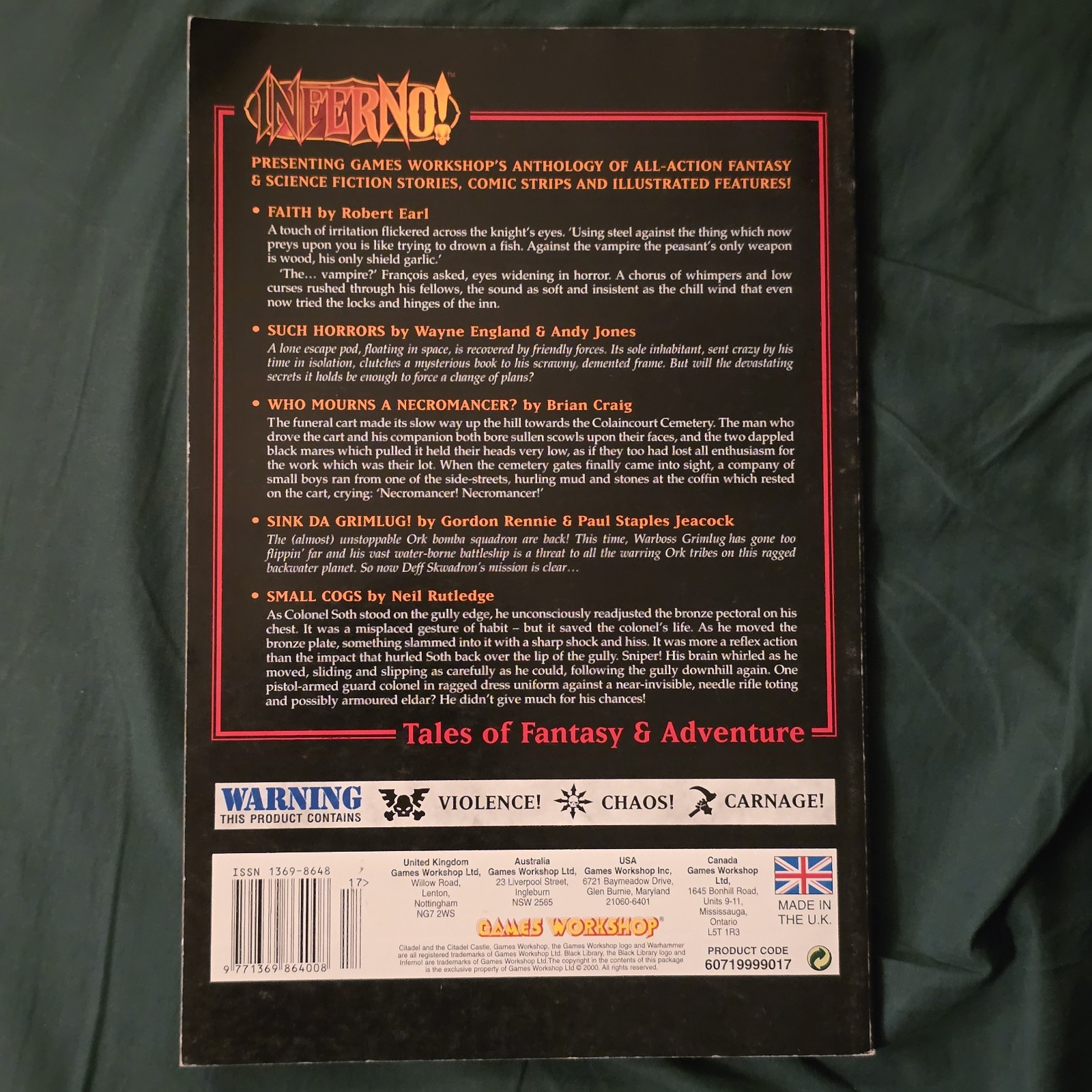 Warhammer Inferno! Magazine Issue 17