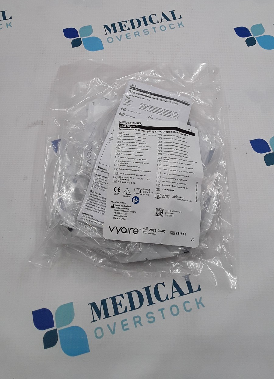 Vyaire Sample Line 10ft REF 73319-HEL       x10