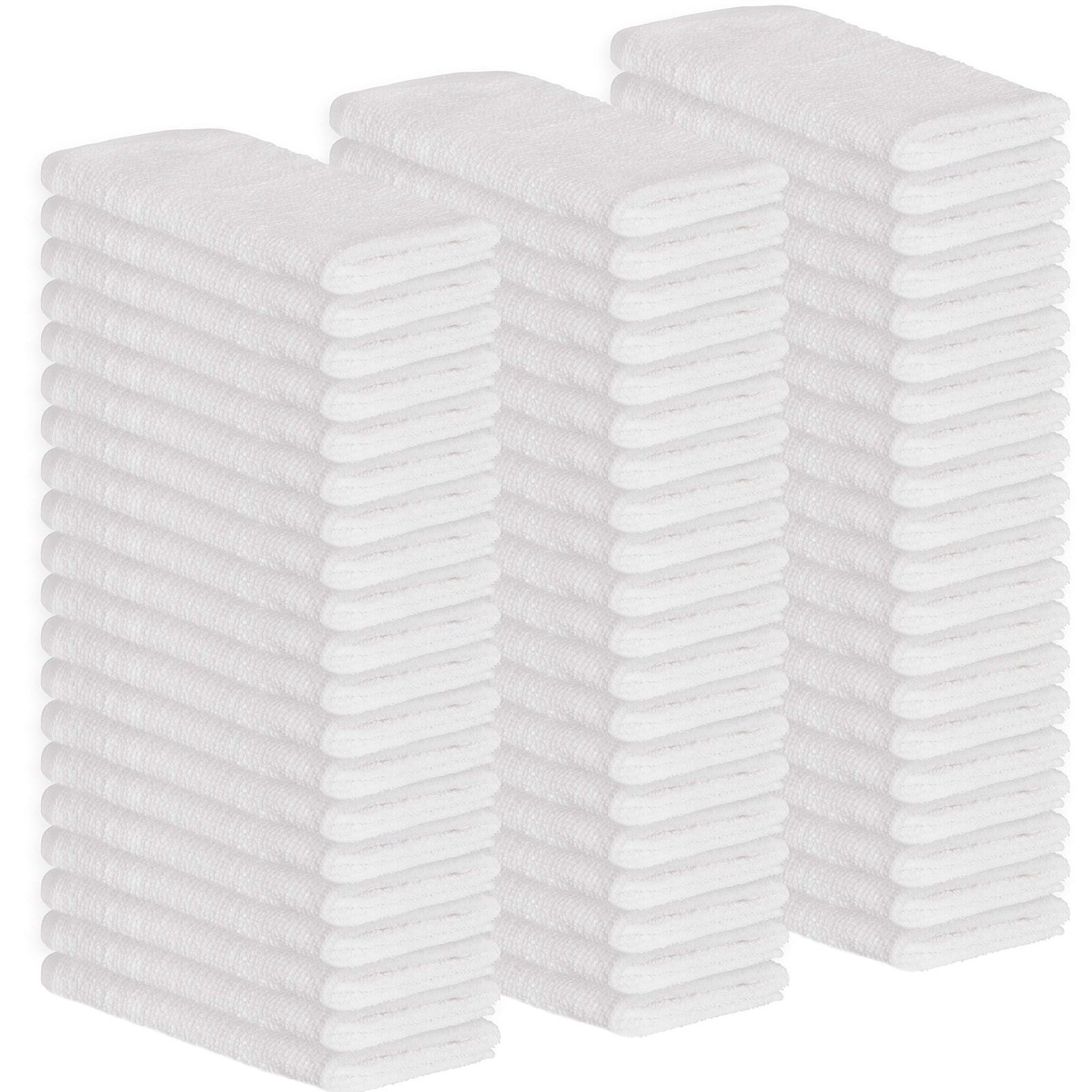Terry Towels White Rags Bar Towels 100% Cotton Absorbent and Durable Multipur...