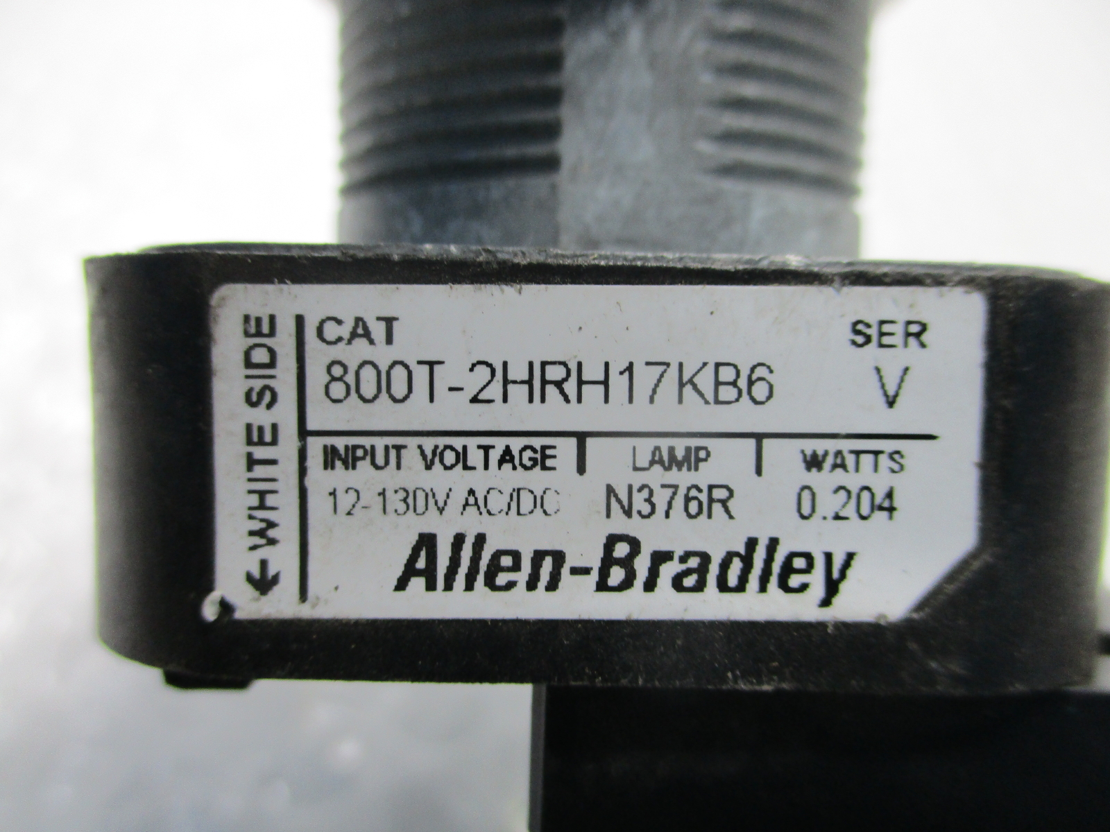 ALLEN BRADLEY 800T-2HRH17KB6 SER.V SELECTOR SWITCH RED NSNP
