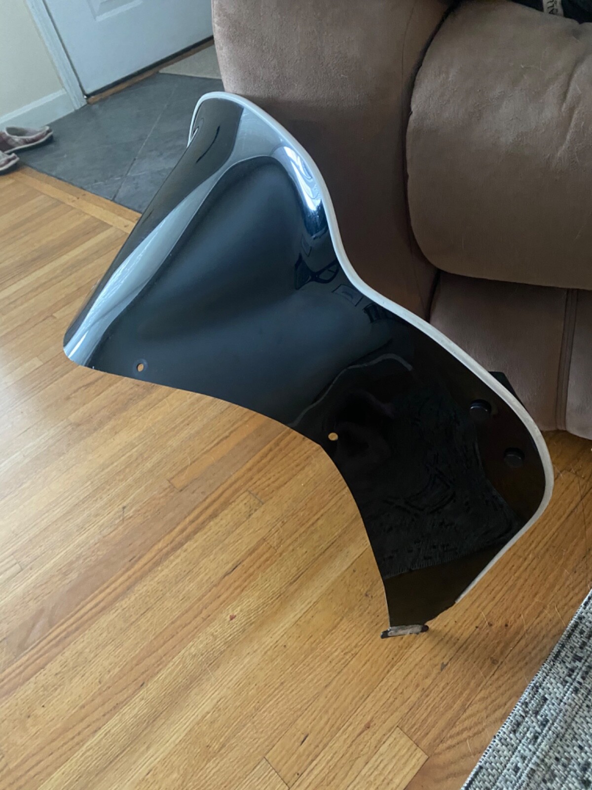 Arctic Cat Windshield M series Black White Trim