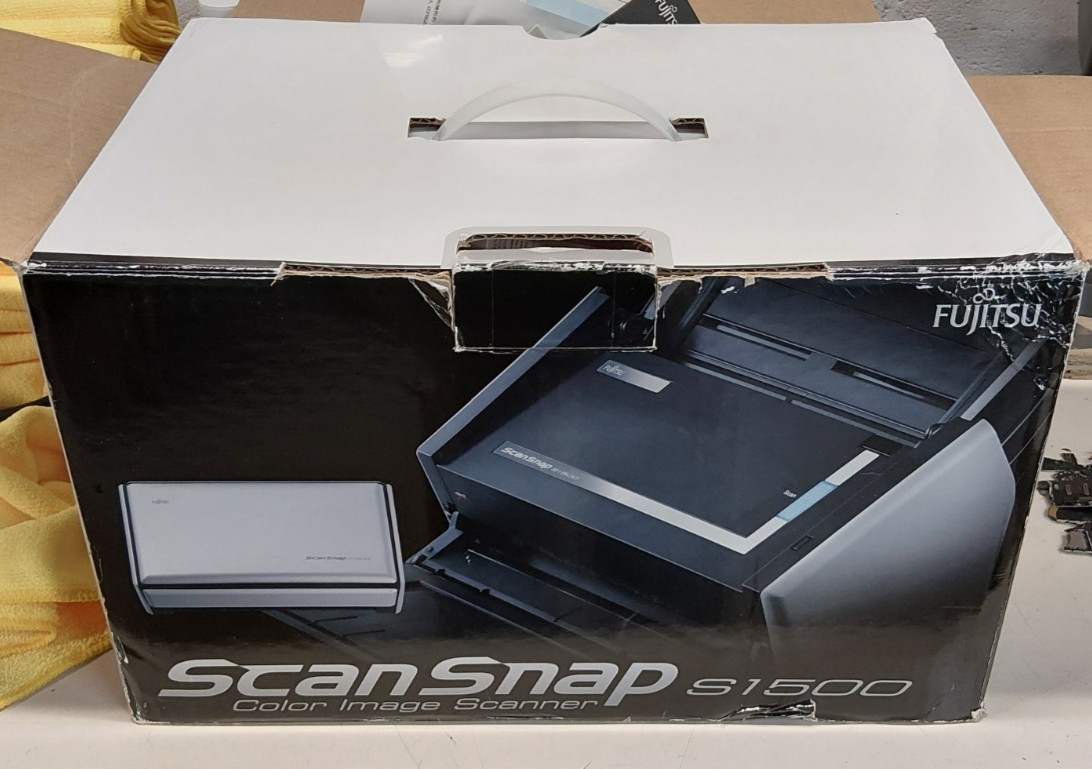 2- Fujitsu Ricoh ScanSnap S1500 High Speed Duplex Document Scanner w AC Adapter