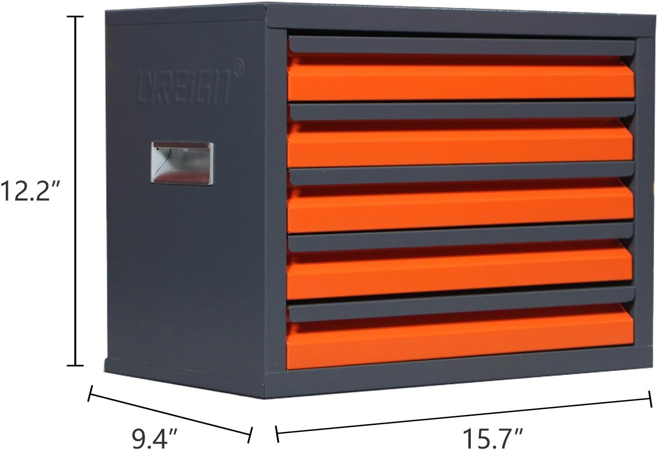 Drill Bit Dispenser Cabinet 5 Drawers Organizer Stackable Milling Cutter Storage