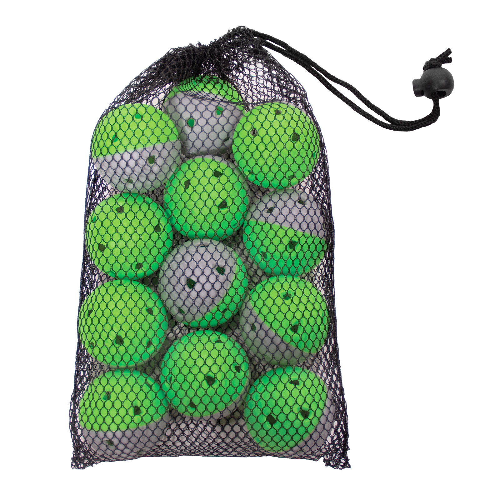 F4 Pure Contact Limited Flight Practice High Impact Plastic Golf Balls 12 Pack