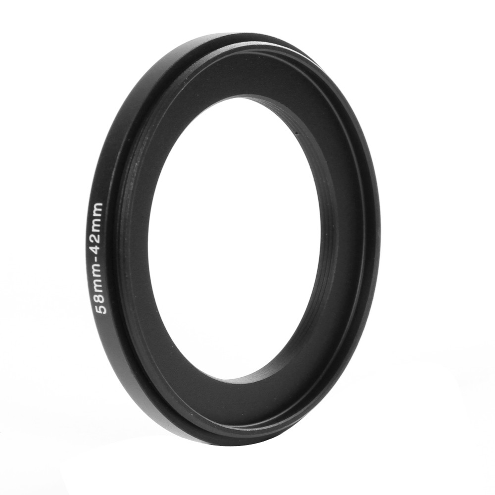 Black 77mm to 67mm 77mm-67mm Step Down Filter Ring Adapter
