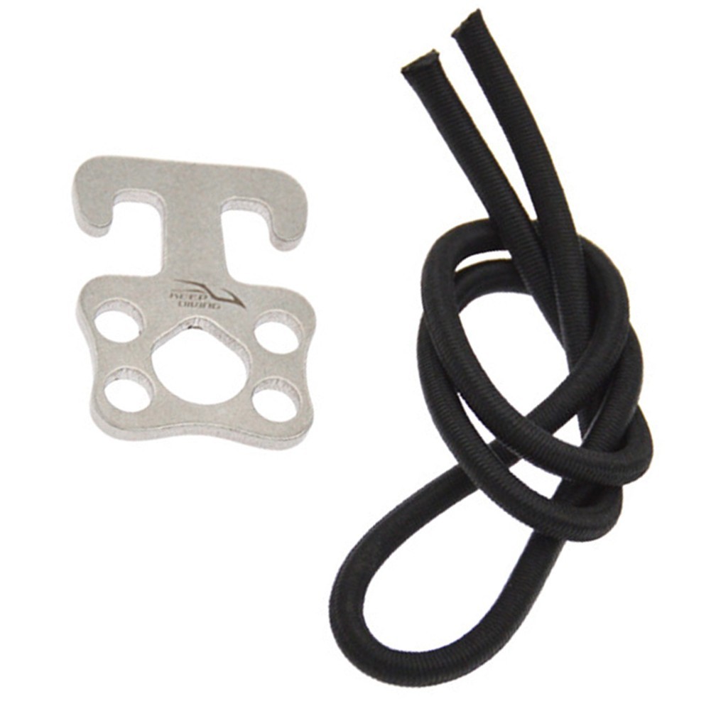 Secure and Scuba Diving Sidemount Bungee Loops 316 Stainless Steel Material