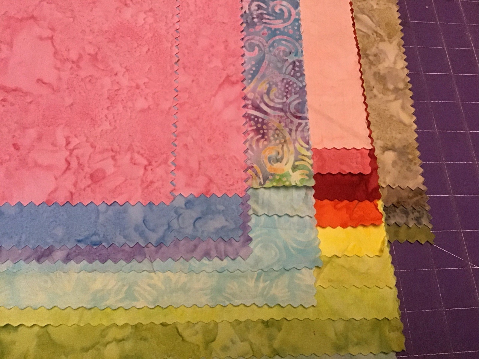 Fabric Batik Blenders 23 Piece Collection-Salesman Samples