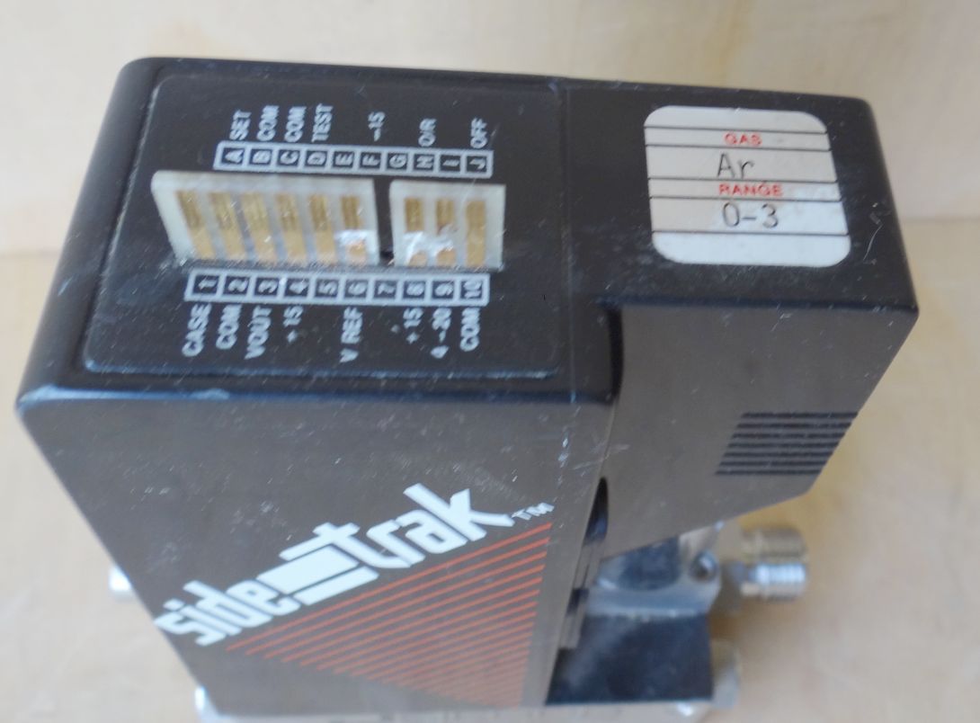 SIERRA SIDE TRAK III MASS FLOW CONTROLLER RANGE 3 SLPM GAS Ar