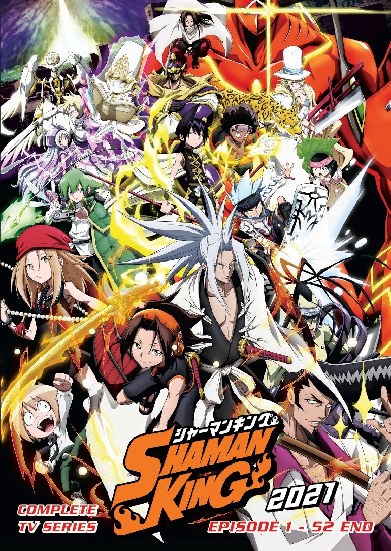 Shaman King Complete TV Series 1-52End Japanese Anime DVD English Dub Free Ship