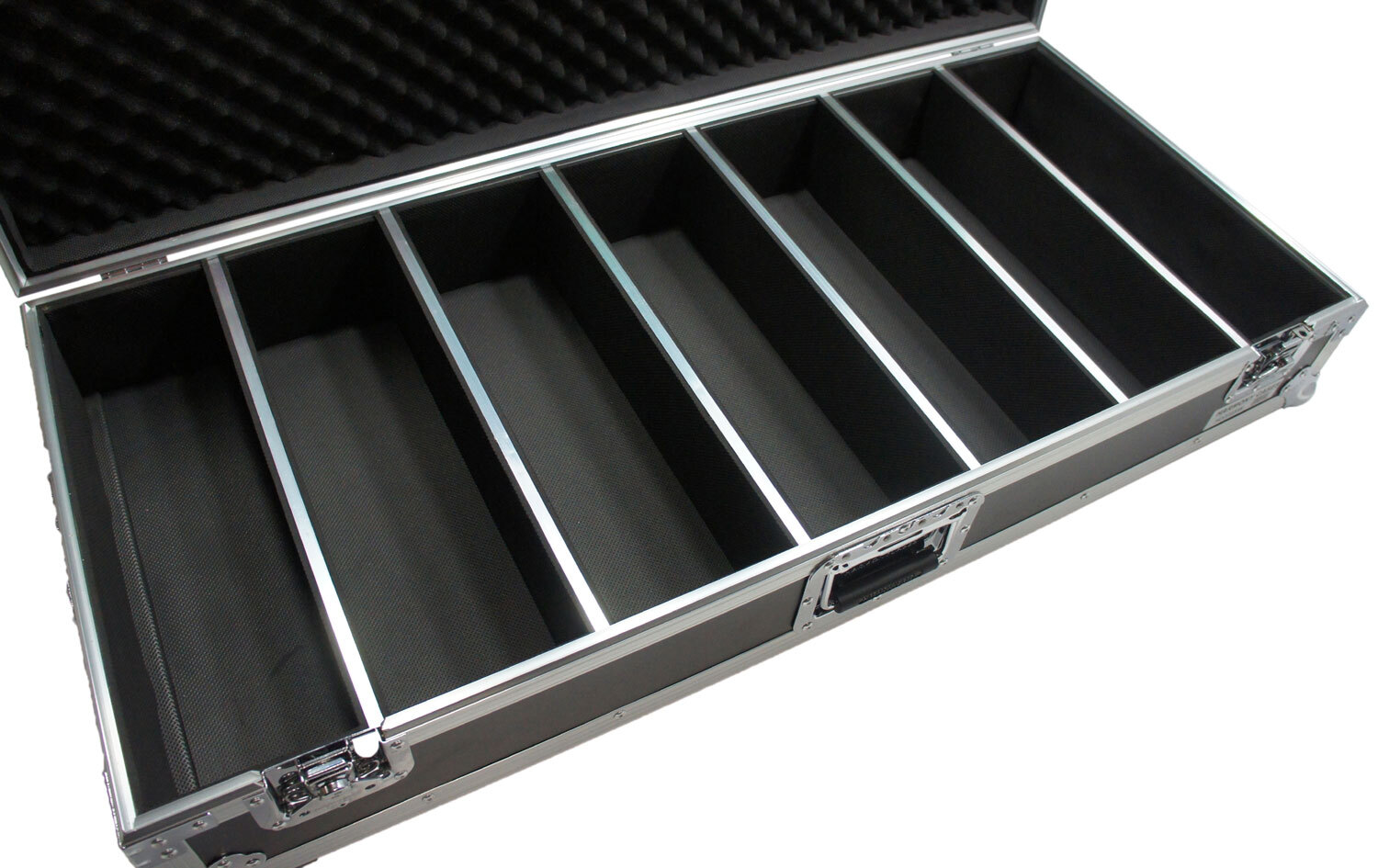 Harmony HCCD320W 320 Jewel or 960 Sleeve CD Transport Road Travel Case Wheels