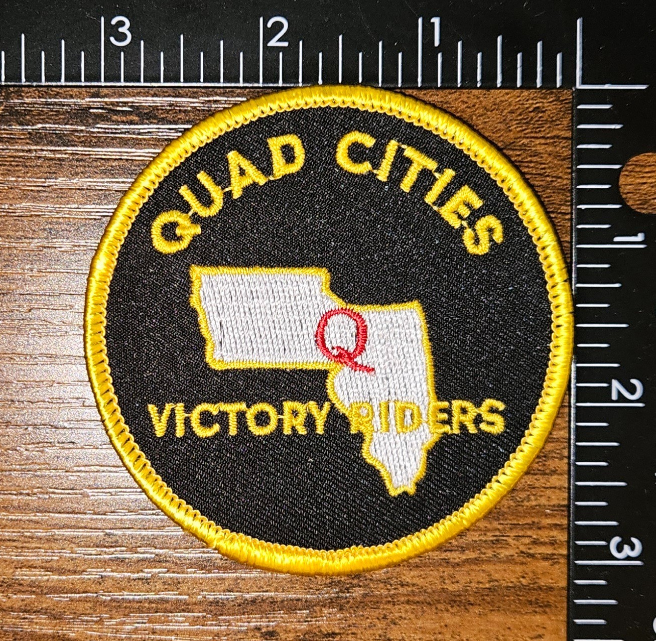 Quad Cities Victory Riders Motorcycle Patch