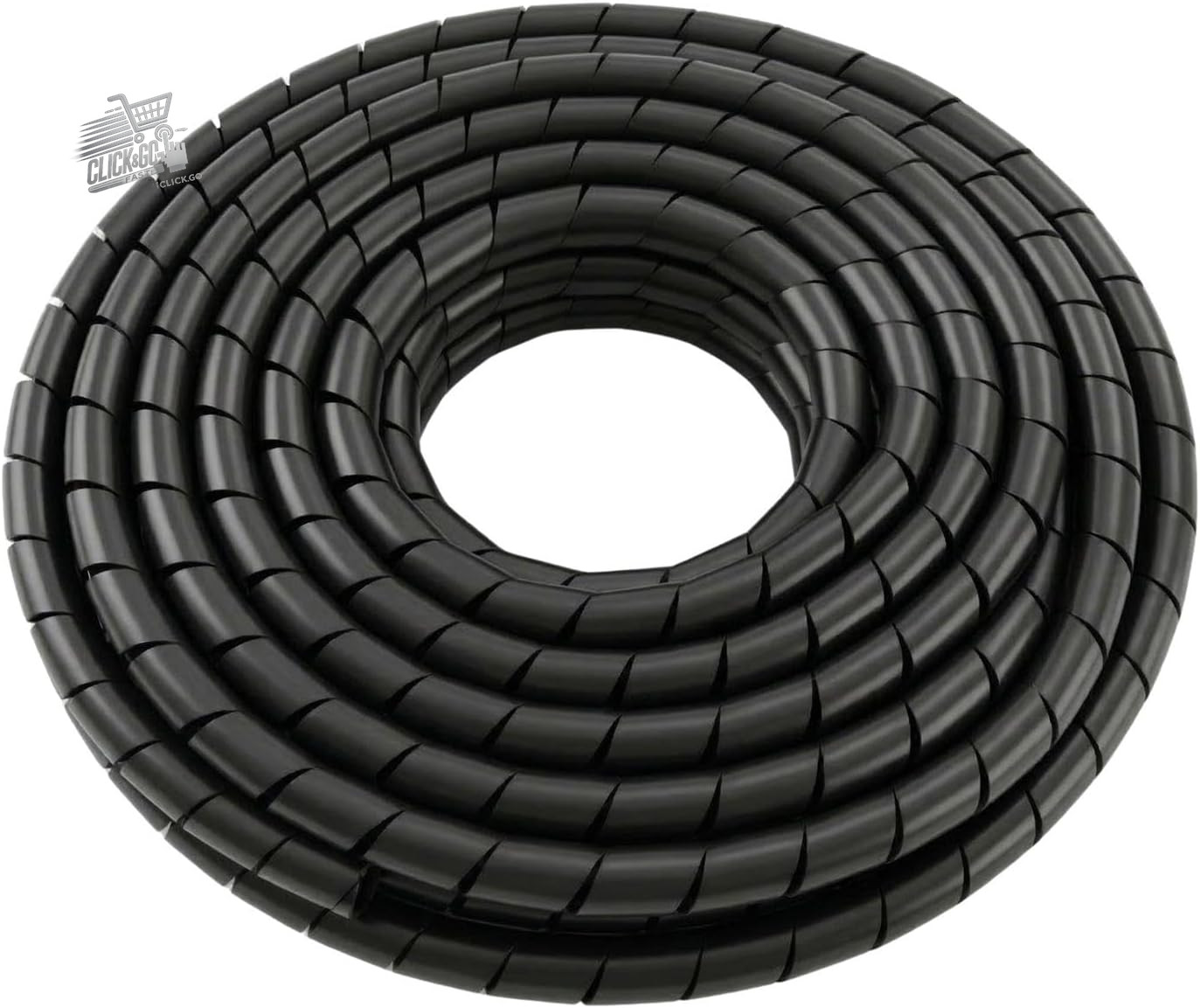Spiral Cable Sheath Black 20m 15mm | Flexible Cable Cover Organizer Industry
