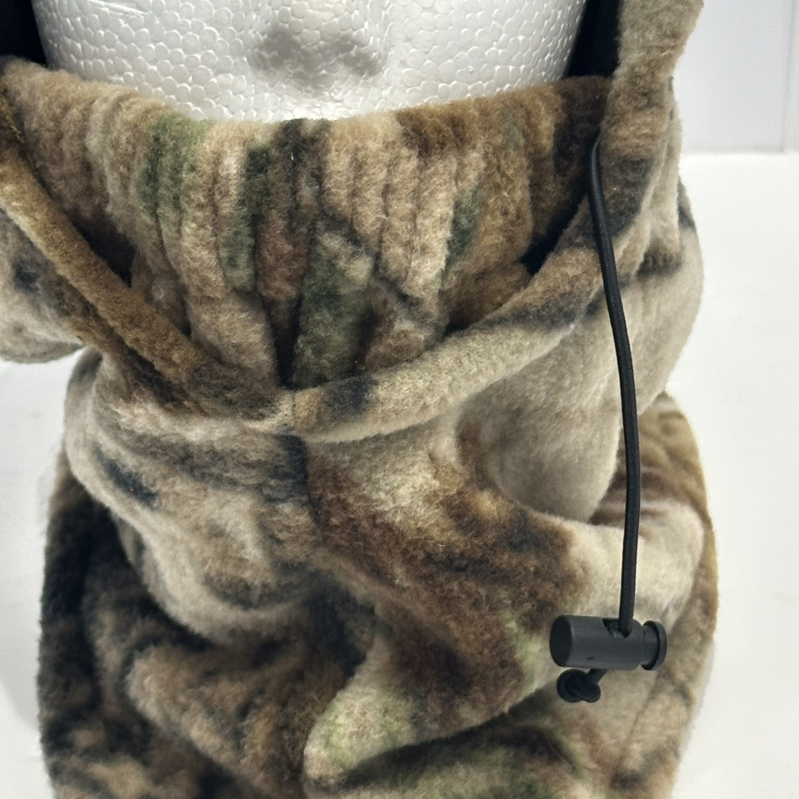 Hot Shot Balaclava Facemask Fleece Camo Men's One Size 100% Polyester Logo