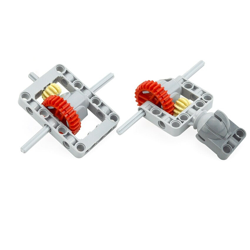Technic Differential Gear-28 Teeth Round Axle for Lego Kit Building Blocks Sets