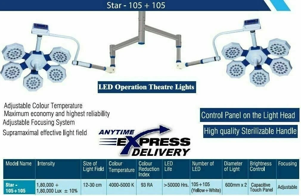 Surgical Light LED OT Light Operation Theater Lamp Examination Light*
