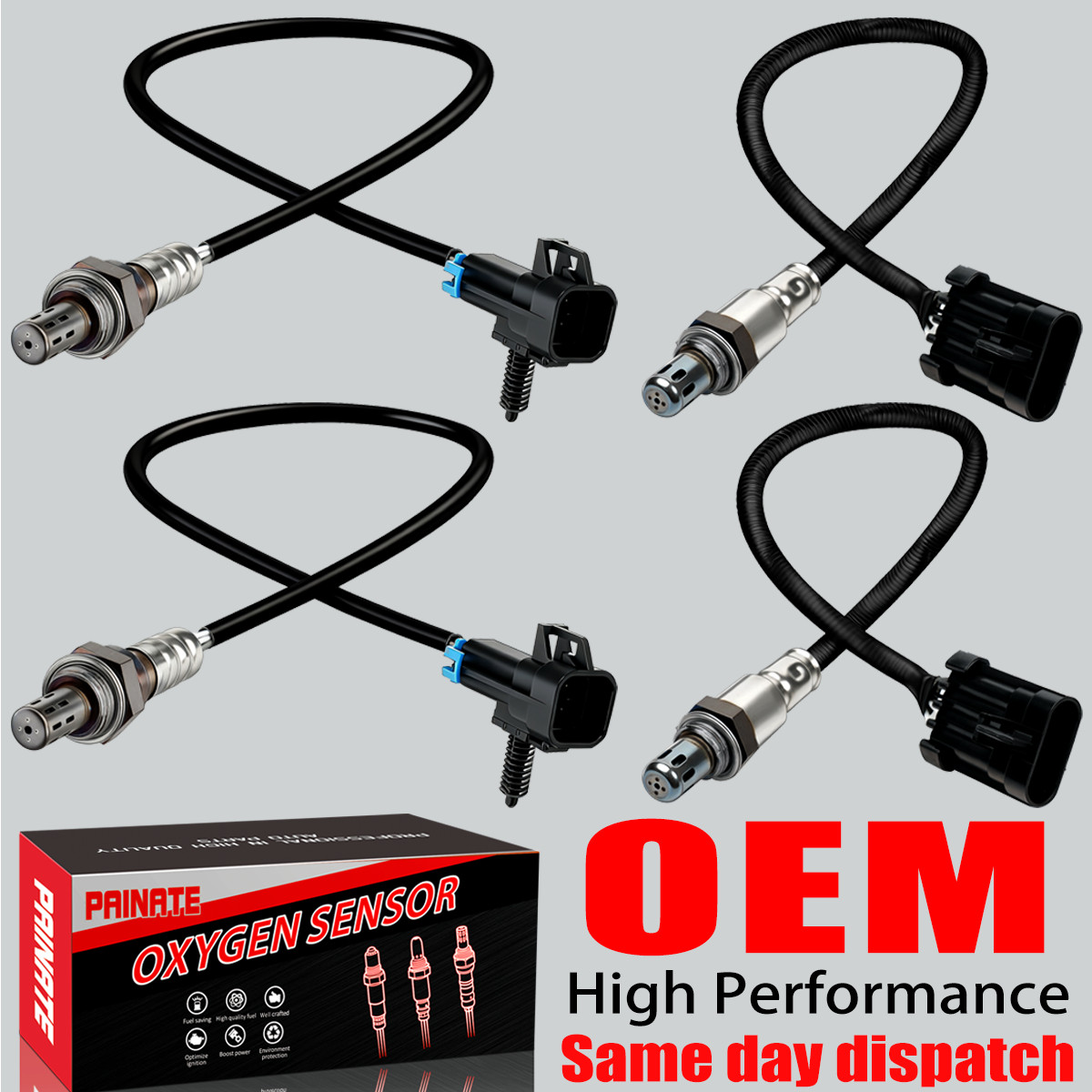 4X Brand OEM Upstream/Downstream Oxygen O2 Sensor For Chevy Silverado GMC Sierra