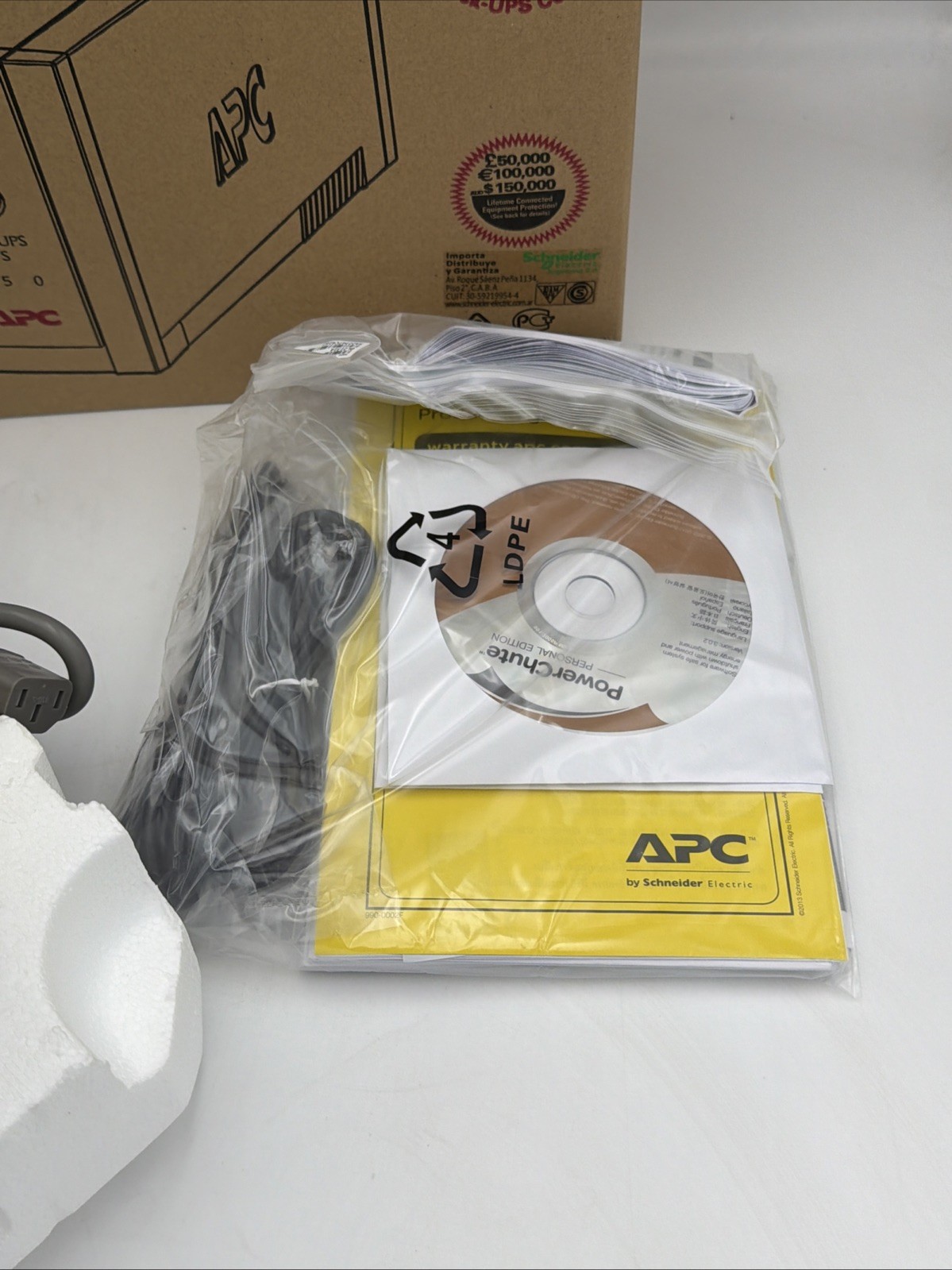 APC BK650EI BACK UPS 600VA TOWER 230V REPLACEABLE BATTERY
