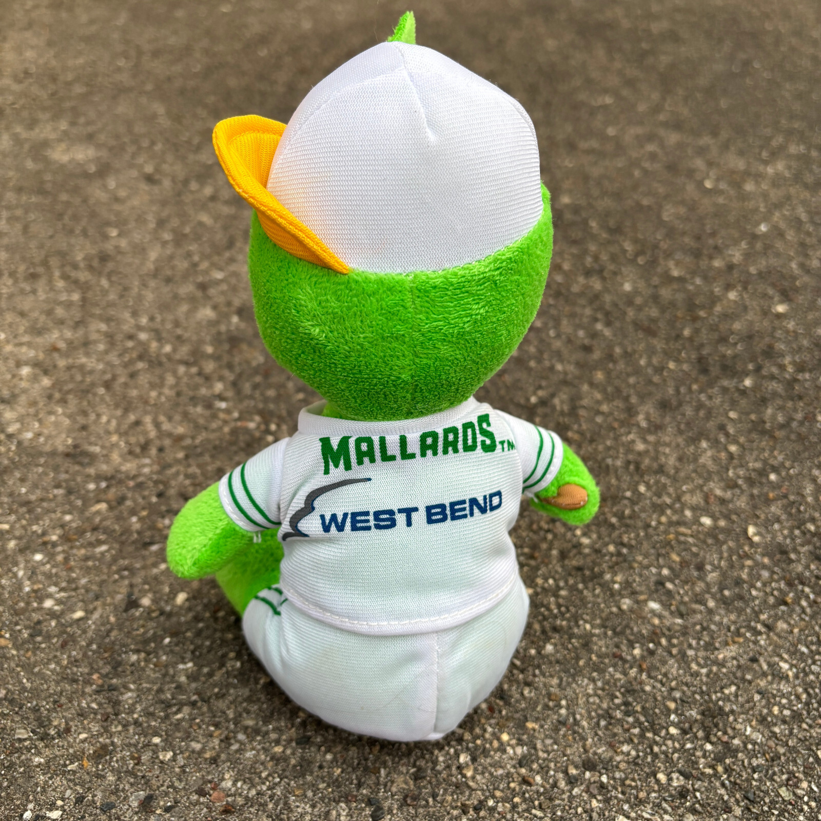 Madison Mallards Green Duck Plush Sponsored By West Bend