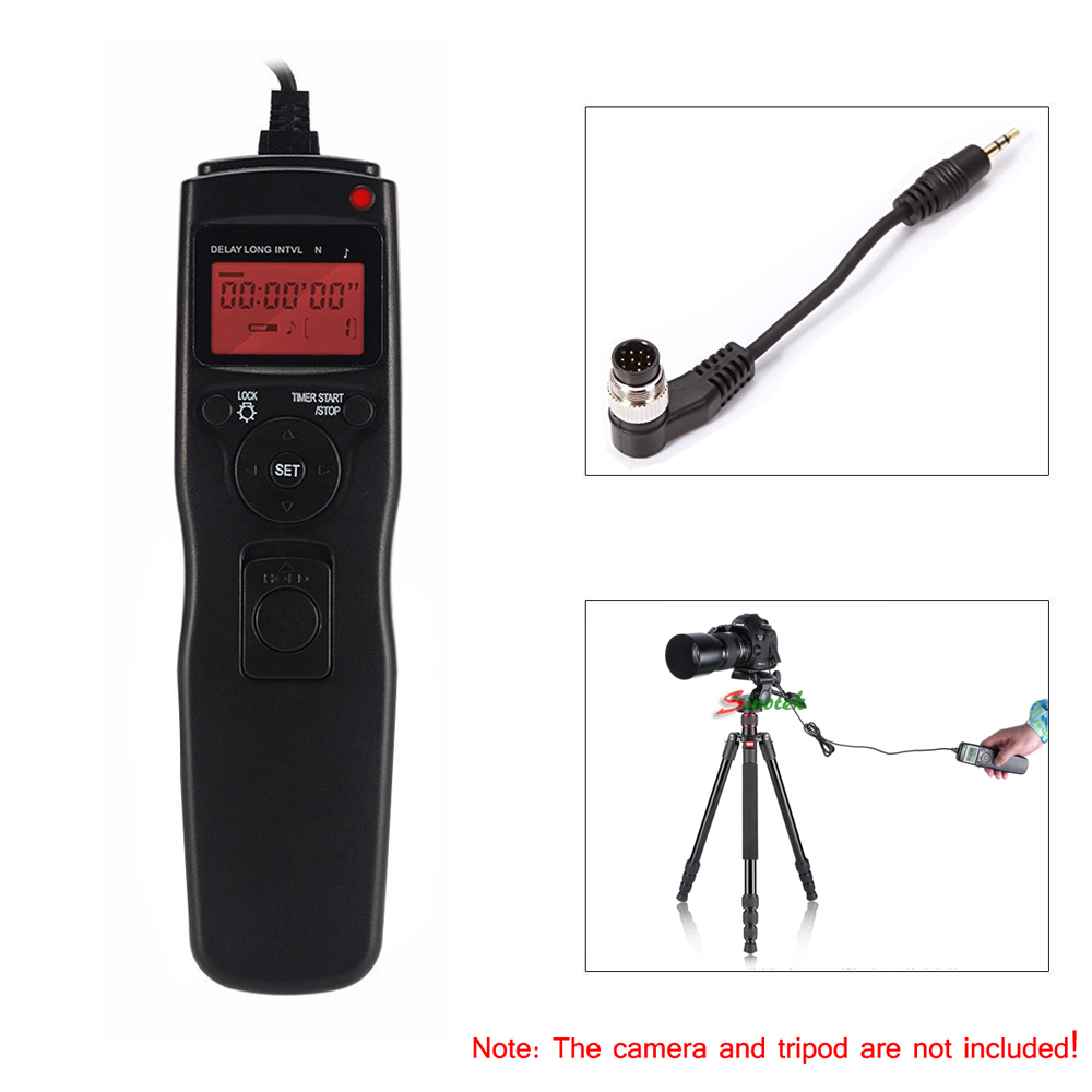 Timer Remote Control Shutter Releases For Nikon D700 D300s F6 F90 Fuji S3 S5 Pro
