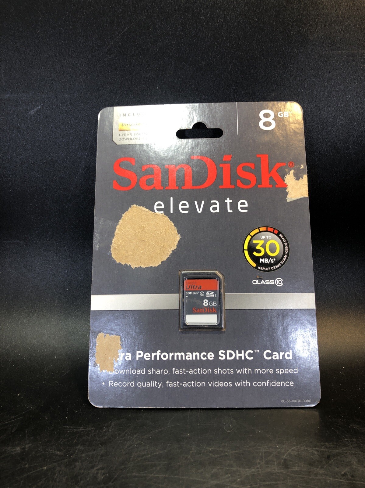 8GB Memory Card, SanDisk. SEALED