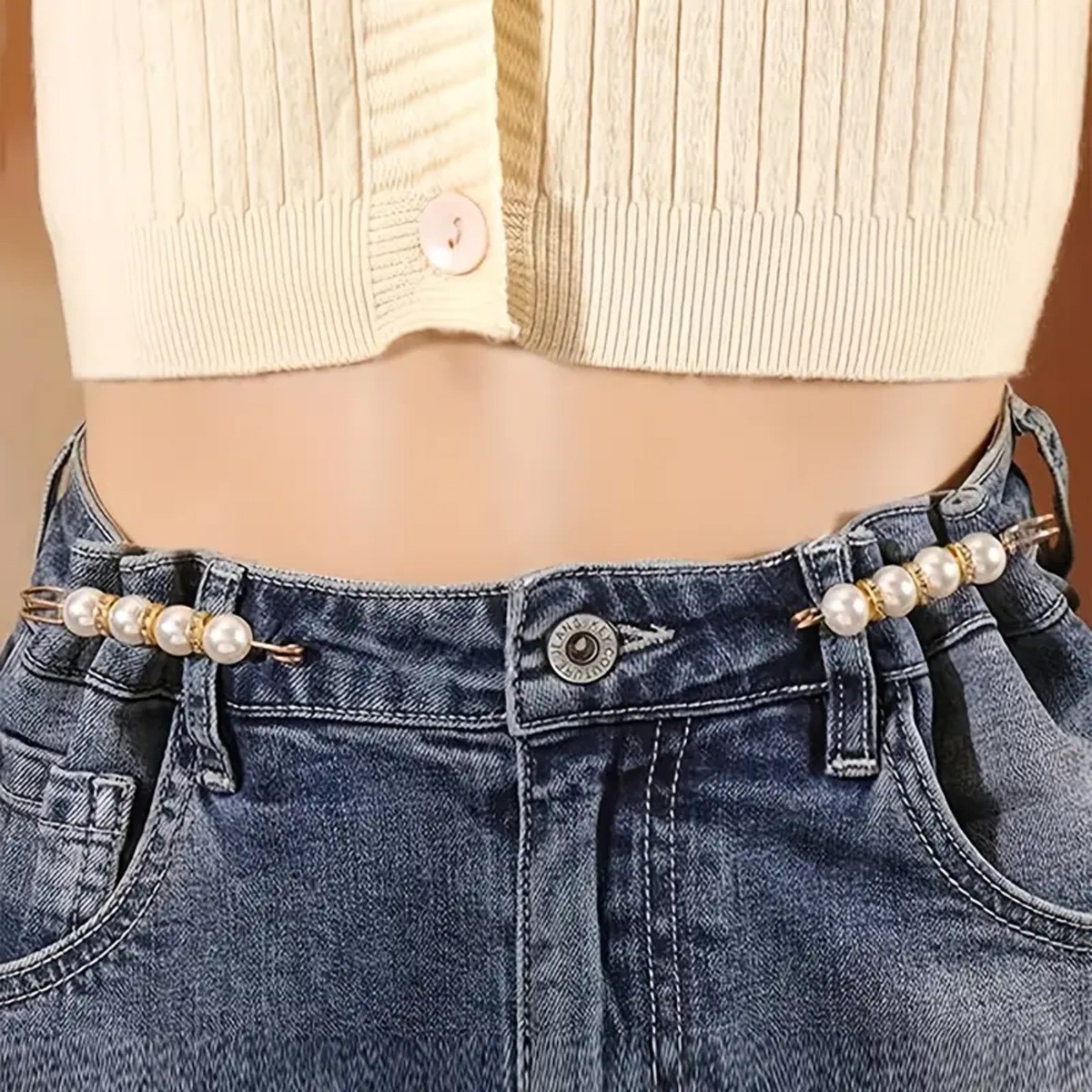 Multicolor Random Pattern Waist Pin