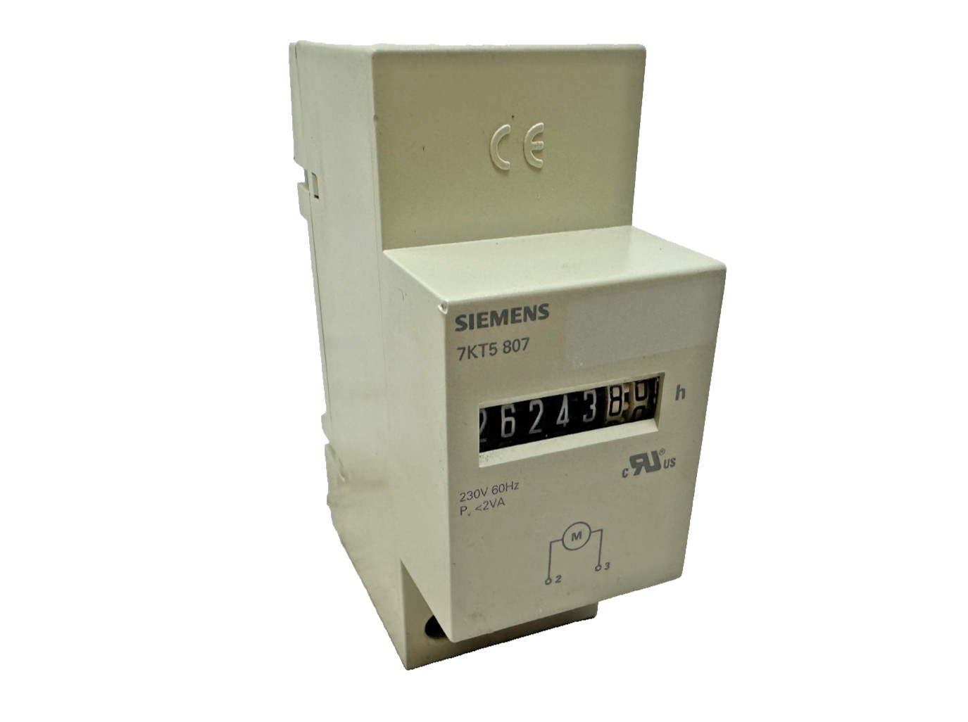 Siemens 7KT5807 Mechanical Time Counter