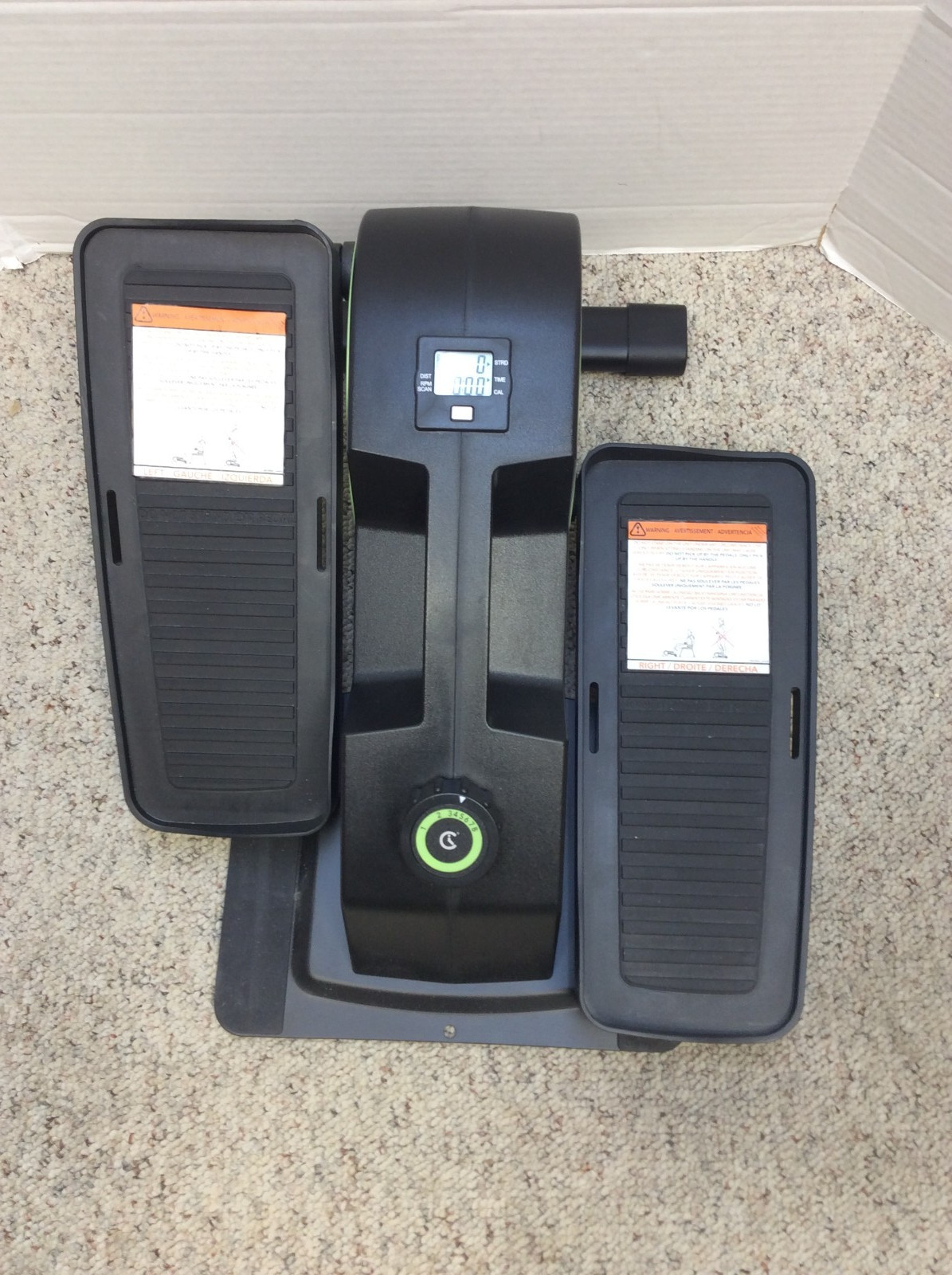 Cubii F382 Compact Seated Elliptical Lightly Used-Under Desk/Table