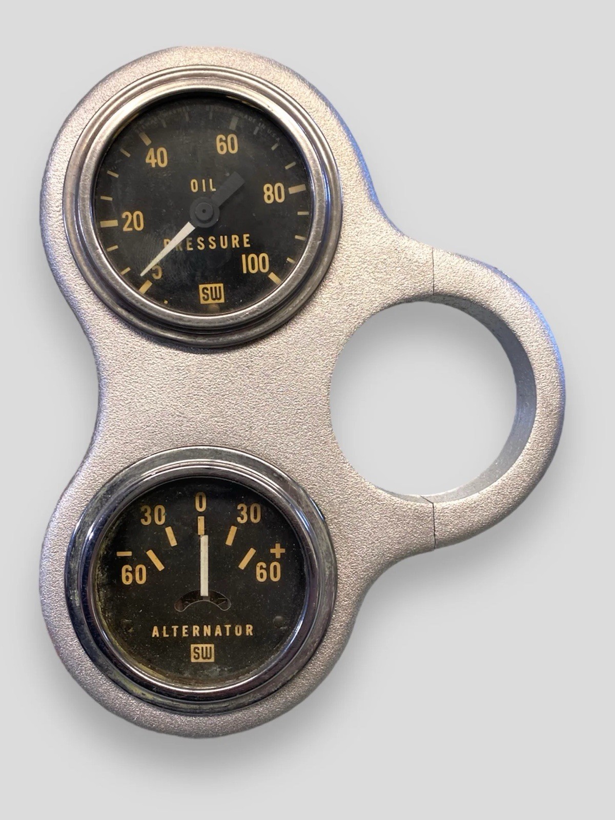 2pc Gauge Panel 1932 - 1940 Ford Fits 1 1/2” Steering Column