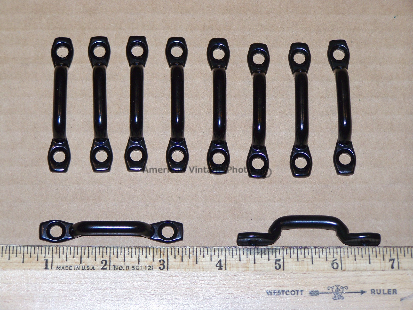 Footman Loops 10 pack f/ Truck Kayak Trailer Boat Jeep Strap Tie Down Cargo Roof