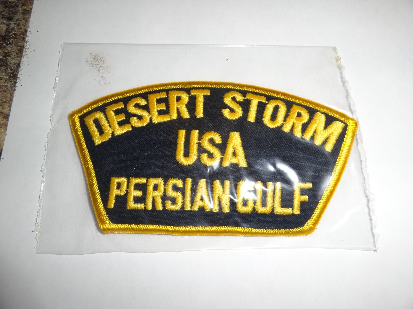 MILITARY PATCH US ARMY FOR HAT DESERT STORM USA PERSIAN GULF