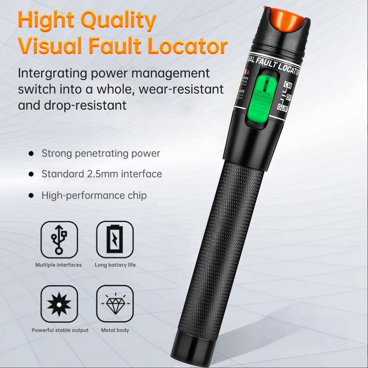 Versatile Fiber Optic Tester with Multi-Connector Capability for Professionals