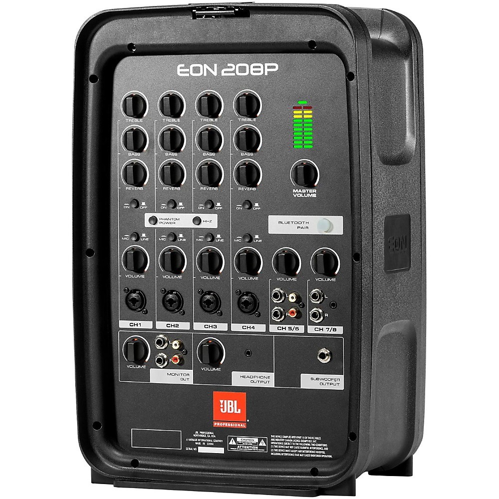 JBL EON208P 300W Packaged PA System LN