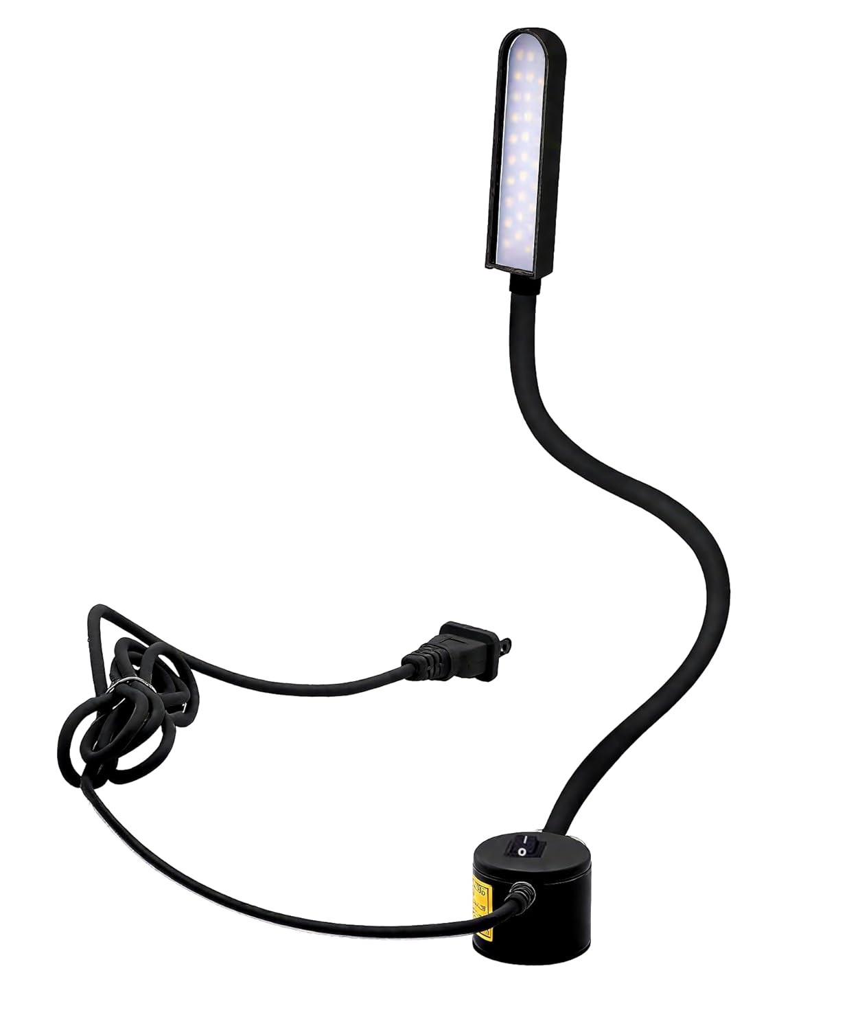 30 LED Magnetic Mount Drill Press Light with Flexible Arm Black LED Sewing