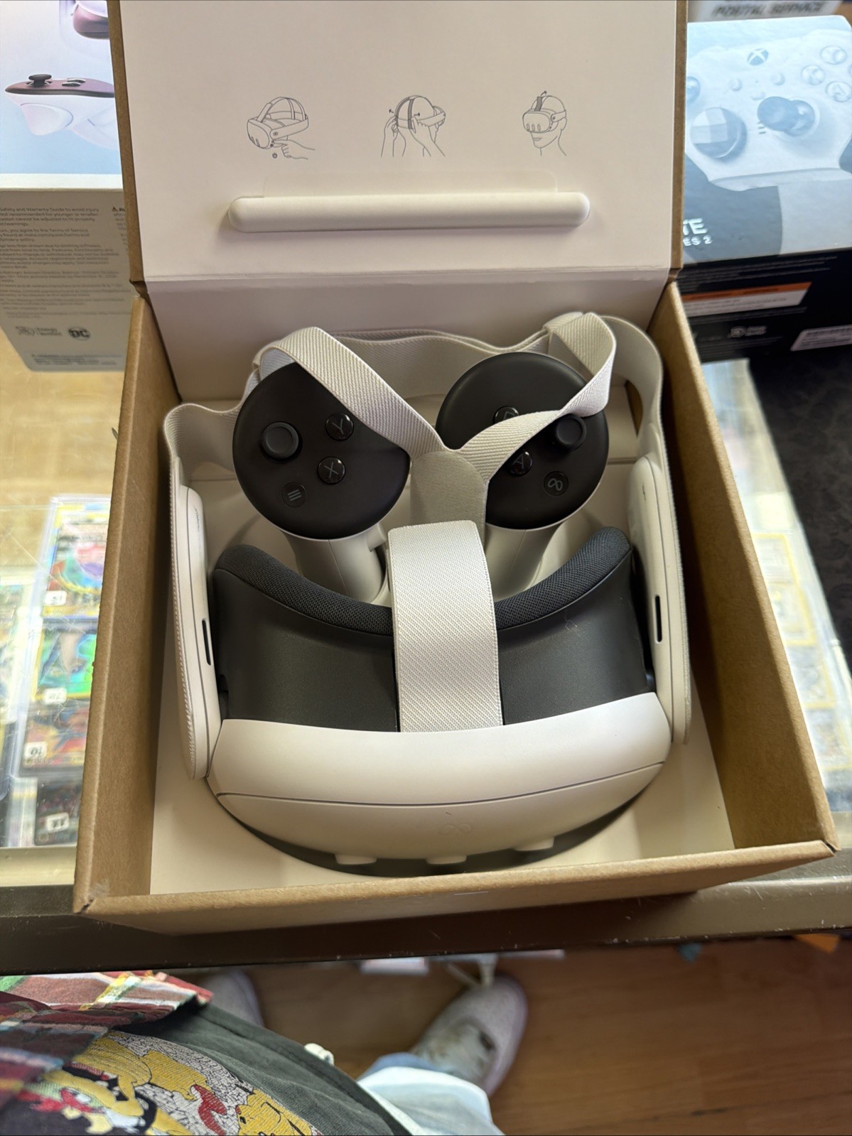 Meta Quest 3 512GB Standalone All-in-One VR Headset With Extra Headstrap