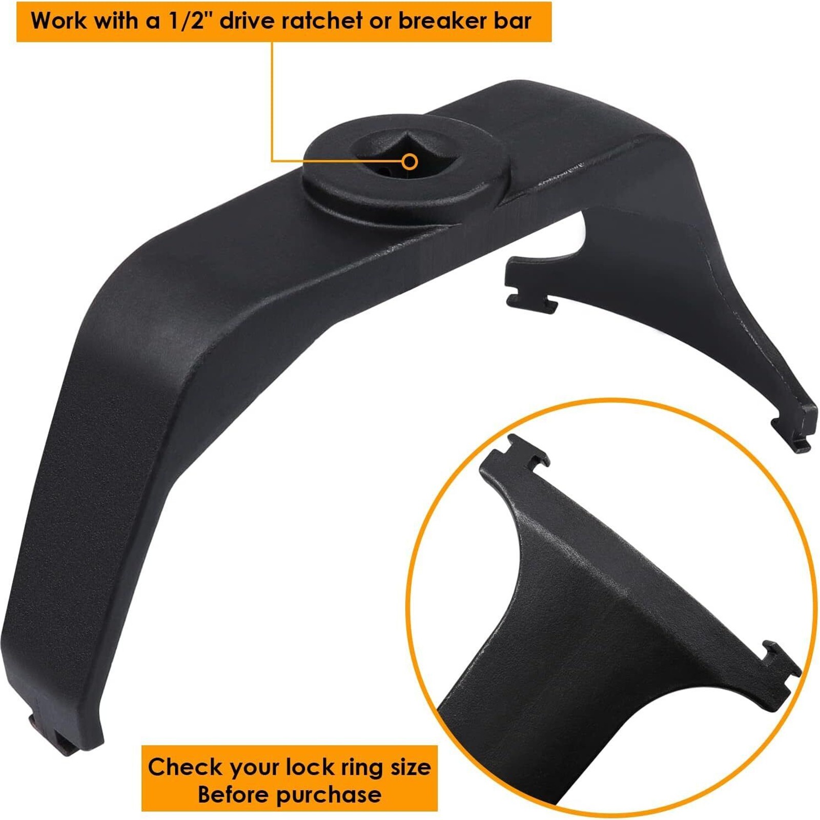 6599 fit for Chrysler GM Universal Fuel Pump Sender Tank Lock Ring Wrench Tool
